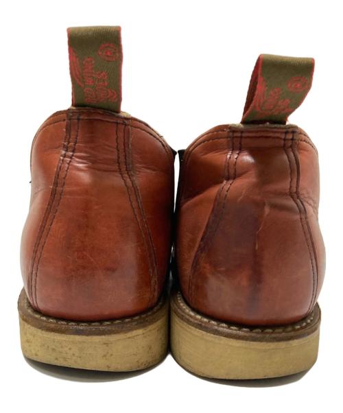 RED WING（レッドウィング）RED WING (レッドウィング) ロメオ サイドゴア ローカット レッド サイズ:9 Eの古着・服飾アイテム
