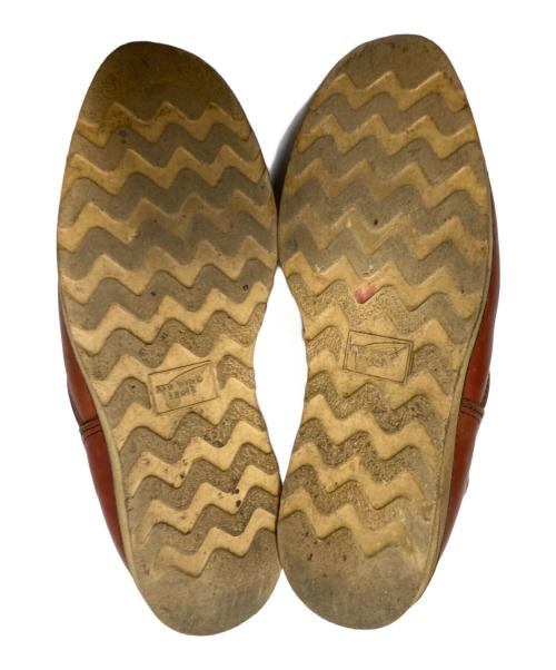 RED WING（レッドウィング）RED WING (レッドウィング) ロメオ サイドゴア ローカット レッド サイズ:9 Eの古着・服飾アイテム