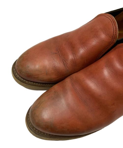 RED WING（レッドウィング）RED WING (レッドウィング) ロメオ サイドゴア ローカット レッド サイズ:9 Eの古着・服飾アイテム