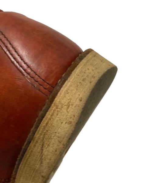 RED WING（レッドウィング）RED WING (レッドウィング) ロメオ サイドゴア ローカット レッド サイズ:9 Eの古着・服飾アイテム