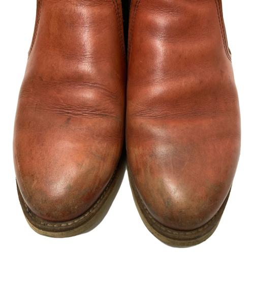 RED WING（レッドウィング）RED WING (レッドウィング) ロメオ サイドゴア ローカット レッド サイズ:9 Eの古着・服飾アイテム