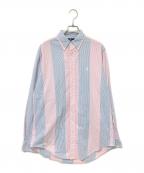 RALPH LAURENラルフローレン）の古着「シャツ」｜ブルー×ピンク