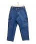X-LARGE（エクストララージ）の古着「デニムカーゴパンツ」｜インディゴ