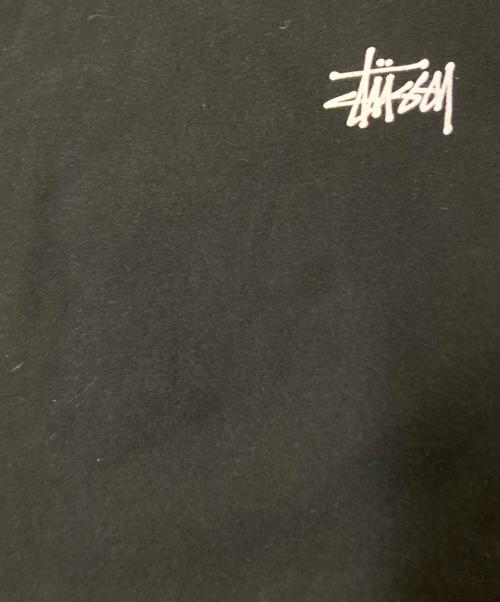 stussy（ステューシー）stussy (ステューシー) プリントスウェット ブラック サイズ:Mの古着・服飾アイテム