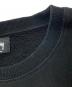 中古・古着 stussy (ステューシー) プリントスウェット ブラック サイズ:M：4000円