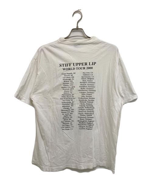 BLUE THUNDER LITE（ブルーサンダーライト）BLUE THUNDER LITE (ブルーサンダーライト) バンドTシャツ ホワイト サイズ:XLの古着・服飾アイテム