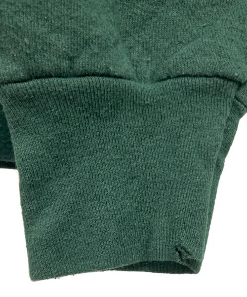 FRUIT OF THE LOOM（フルーツオブザルーム）FRUIT OF THE LOOM (フルーツオブザルーム) メッセージプリントスウェット グリーン サイズ:XLの古着・服飾アイテム