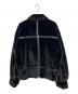 X-girl (エックスガール) B3フェイクファージャケット ブラック サイズ:S：8000円