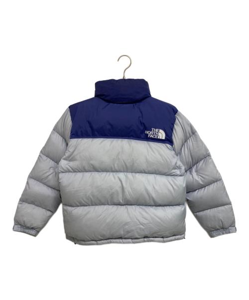 THE NORTH FACE（ザ ノース フェイス）THE NORTH FACE (ザ ノース フェイス) Short Nuptse JKT ケイブブルー×ダスティペリウィンクル サイズ:Mの古着・服飾アイテム