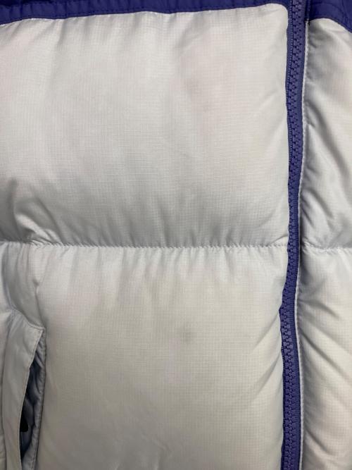 THE NORTH FACE（ザ ノース フェイス）THE NORTH FACE (ザ ノース フェイス) Short Nuptse JKT ケイブブルー×ダスティペリウィンクル サイズ:Mの古着・服飾アイテム