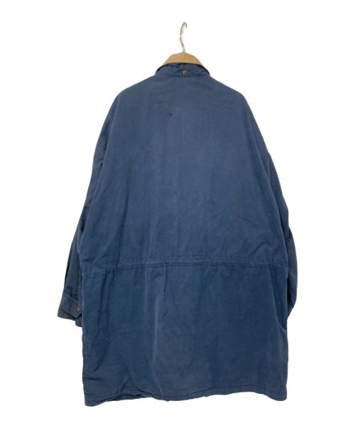 Calvin Klein（カルバンクライン）Calvin Klein (カルバンクライン) 裏地チェックコート ネイビー サイズ:Mの古着・服飾アイテム