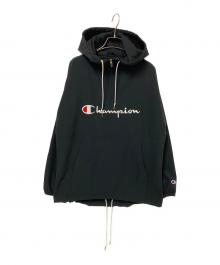 Champion（チャンピオン）の古着「アノラックパーカー」｜ブラック