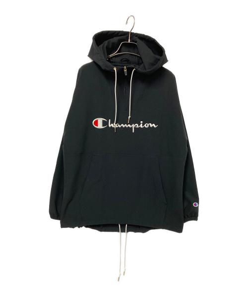 Champion（チャンピオン）Champion (チャンピオン) アノラックパーカー ブラック サイズ:Lの古着・服飾アイテム
