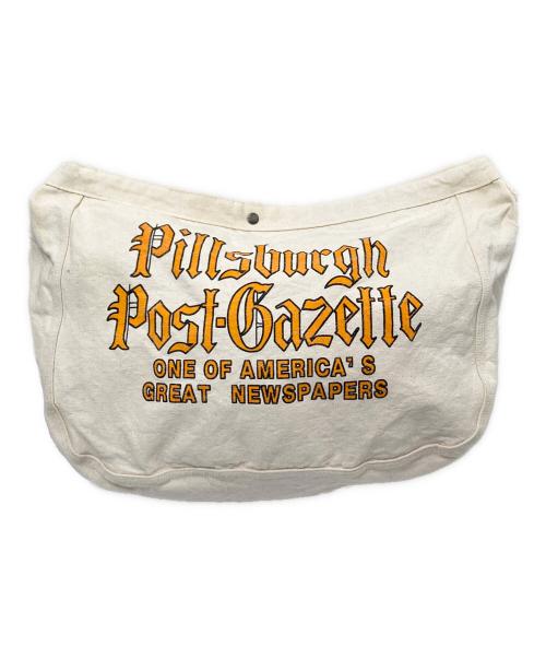 USED（ユーズド）USED (ユーズド) ニュースペーパーバッグ ベージュ サイズ:下記参照の古着・服飾アイテム