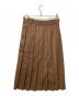 eimy istoire (エイミーイストワール) レースポイントプリーツミディスカート ブラウン サイズ:M：5000円