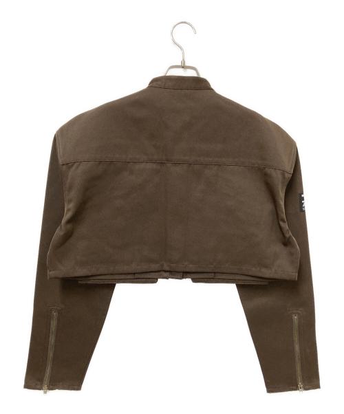 moussy（マウジー）moussy (マウジー) TORAICHI (トライチ) ショートジャケット ブラウン サイズ:FREEの古着・服飾アイテム