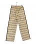 adidas (アディダス) コーデュロイ タータン ワイドレッグパンツ ベージュ サイズ:M：5000円