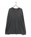 ）の古着「Small Box L/S tee」｜グレー