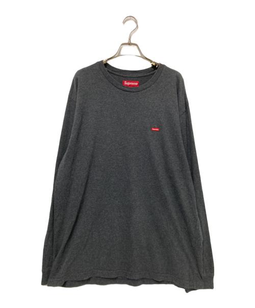 SUPREME（シュプリーム）SUPREME (シュプリーム) Small Box L/S tee グレー サイズ:Lの古着・服飾アイテム