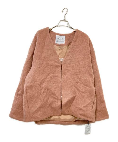 Mystrada（マイストラーダ）Mystrada (マイストラーダ) ウールジャケット ブラウン サイズ:38 未使用品の古着・服飾アイテム