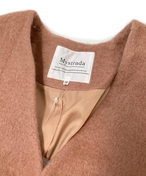 Mystrada（マイストラーダ）Mystrada (マイストラーダ) ウールジャケット ブラウン サイズ:38 未使用品の古着・服飾アイテム
