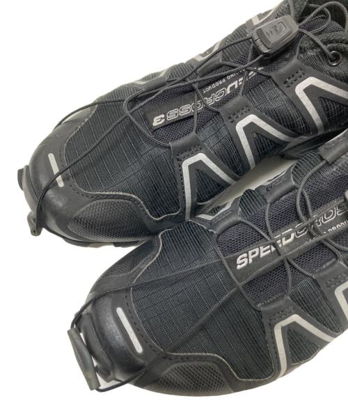 SALOMON（サロモン）SALOMON (サロモン) SPEEDCROSS 3 ブラック サイズ:23.5cmの古着・服飾アイテム