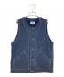 Schott（ショット）の古着「OLD HICKORY DENIM VEST」｜ネイビー