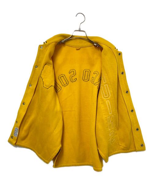 Bob Fritz（ボブ フリッツ）Bob Fritz (ボブ フリッツ) 60‘Sハーフスリーブジャケット イエロー サイズ:下記参照の古着・服飾アイテム