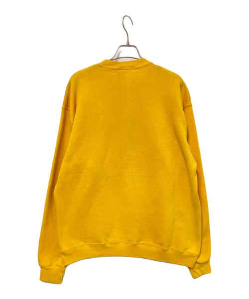 RUSSELL ATHLETIC（ラッセルアスレチック）RUSSELL ATHLETIC (ラッセルアスレチック) 80-90`SVガゼットカレッジプリントスウェット イエロー サイズ:Lの古着・服飾アイテム