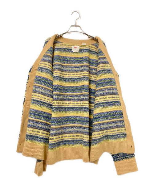 LEVI'S（リーバイス）LEVI'S (リーバイス) BOXY カーディガン イエロー サイズ:Lの古着・服飾アイテム