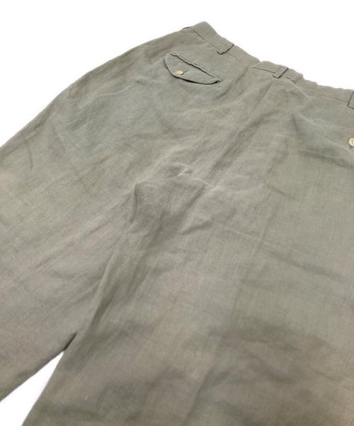 POLO RALPH LAUREN（ポロ・ラルフローレン）POLO RALPH LAUREN (ポロ・ラルフローレン) リネンパンツ グリーン サイズ:36×34の古着・服飾アイテム
