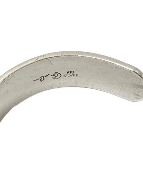 Tady & King（タディアンドキング）Tady & King (タディアンドキング) 平打ちバングルK18ロングホール サイズ:下記参照の古着・服飾アイテム