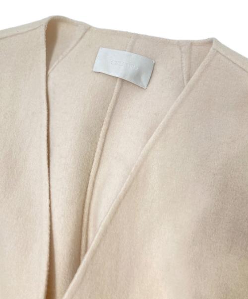 CELFORD（セルフォード）CELFORD (セルフォード) ロングガウンコート アイボリー サイズ:38の古着・服飾アイテム