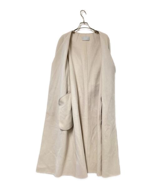 CELFORD（セルフォード）CELFORD (セルフォード) ロングガウンコート アイボリー サイズ:38の古着・服飾アイテム