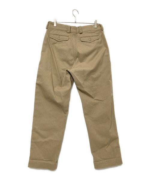 waiper（ワイパー）waiper (ワイパー) M-52 ヴィンテージ ツータック チノトラウザー ベージュ サイズ:34の古着・服飾アイテム