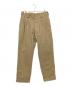 waiper（ワイパー）の古着「M-52 ヴィンテージ ツータック チノトラウザー」｜ベージュ