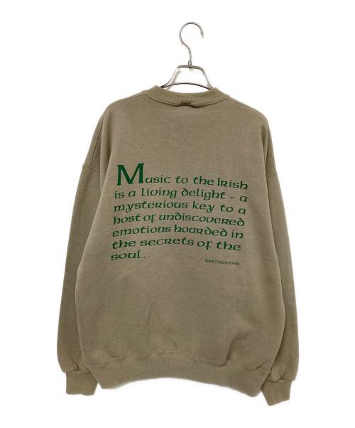 JERZEES（ジャージーズ）JERZEES (ジャージーズ) クルーネックスウェット ベージュ サイズ:Lの古着・服飾アイテム