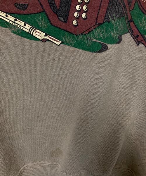 JERZEES（ジャージーズ）JERZEES (ジャージーズ) クルーネックスウェット ベージュ サイズ:Lの古着・服飾アイテム