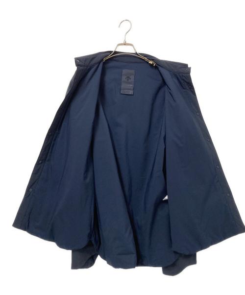 DESCENTE ALLTERRAIN（デザイント オルテライン）DESCENTE ALLTERRAIN (デザイント オルテライン) INSULATED LONG-SLEEVE SHIRTS ネイビーの古着・服飾アイテム