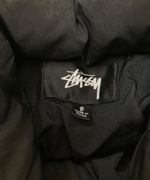 stussy（ステューシー）stussy (ステューシー) ダウンジャケット ブラック サイズ:Sの古着・服飾アイテム