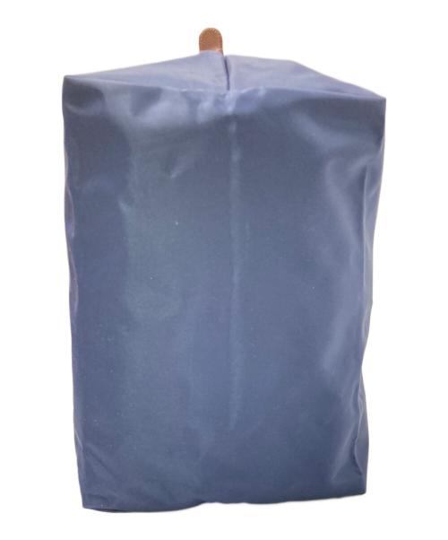 LONGCHAMP（ロンシャン）LONGCHAMP (ロンシャン) 舟形トートバッグ ネイビー×ブラウン サイズ:下記参照の古着・服飾アイテム