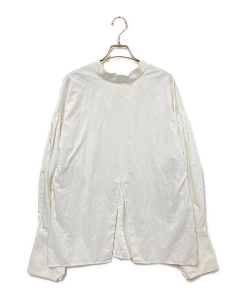 deres（デレス）deres (デレス) デュアルブラウス ホワイト サイズ:Fの古着・服飾アイテム