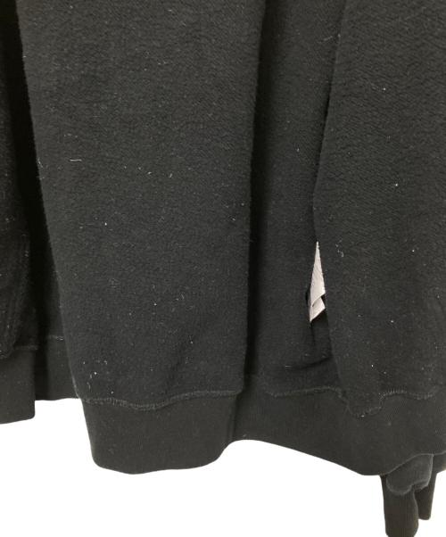 BlackEyePatch（ブラックアイパッチ）BlackEyePatch (ブラックアイパッチ) ジップパーカー ブラック×オレンジ サイズ:Lの古着・服飾アイテム