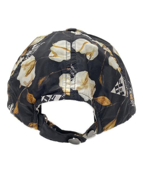 OFFWHITE（オフホワイト）OFFWHITE (オフホワイト) フローラルキャップ ブラック×ベージュ サイズ:下記参照の古着・服飾アイテム