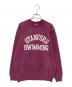 Hanes（ヘインズ）の古着「ラグランスウェット」｜パープル