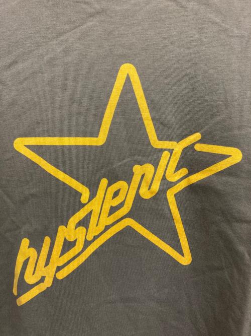 Hysteric Glamour（ヒステリックグラマー）Hysteric Glamour (ヒステリックグラマー) スターロゴロンT ブラウン サイズ:FREEの古着・服飾アイテム