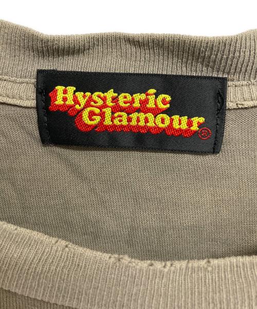 Hysteric Glamour（ヒステリックグラマー）Hysteric Glamour (ヒステリックグラマー) スターロゴロンT ブラウン サイズ:FREEの古着・服飾アイテム