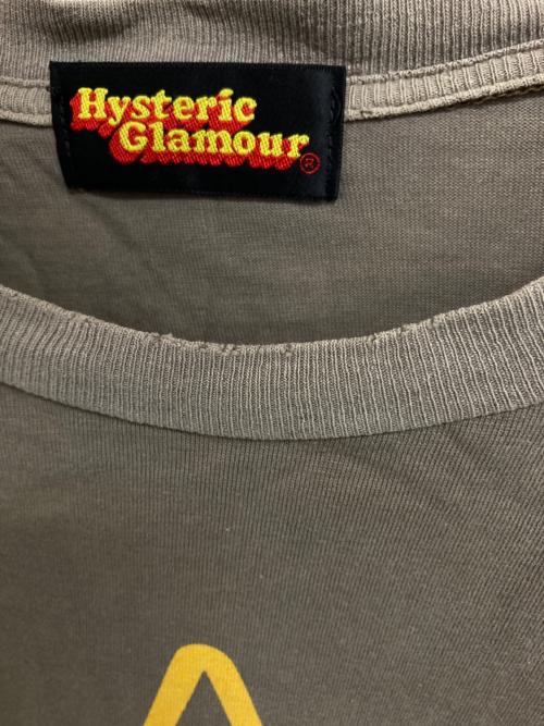 Hysteric Glamour（ヒステリックグラマー）Hysteric Glamour (ヒステリックグラマー) スターロゴロンT ブラウン サイズ:FREEの古着・服飾アイテム