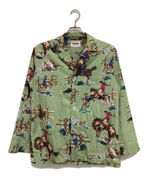 BOWWOW（バウワウ）BOWWOW (バウワウ) “KURT COWBOY” SHIRTS グリーン サイズ:Mの古着・服飾アイテム