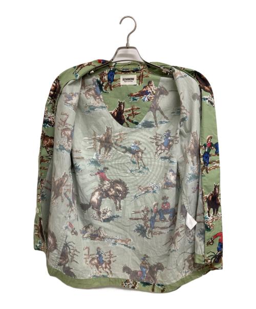BOWWOW（バウワウ）BOWWOW (バウワウ) “KURT COWBOY” SHIRTS グリーン サイズ:Mの古着・服飾アイテム